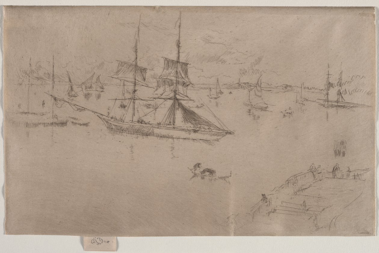 Lagunen, middagstid av James McNeill Whistler