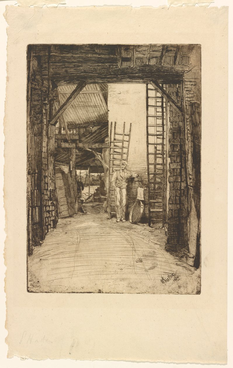 Lime-brenneren av James Abbott McNeill Whistler