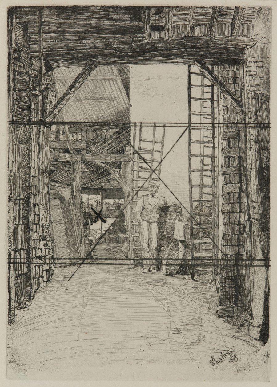 Lime-brenneren av James Abbott McNeill Whistler