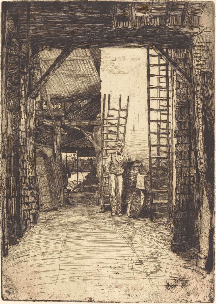 Lime-brenneren av James Abbott McNeill Whistler