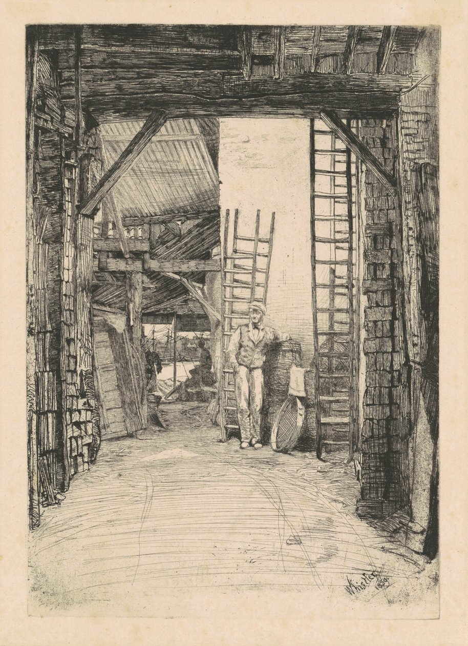 Lime-brenneren av James Abbott McNeill Whistler
