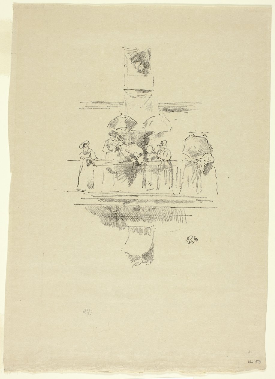 Den lille balkongen av James Abbott McNeill Whistler