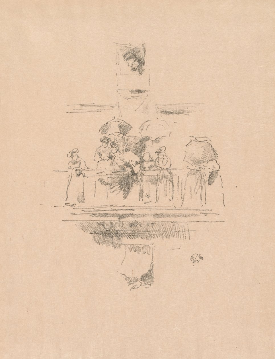 Den lille balkongen av James Abbott McNeill Whistler