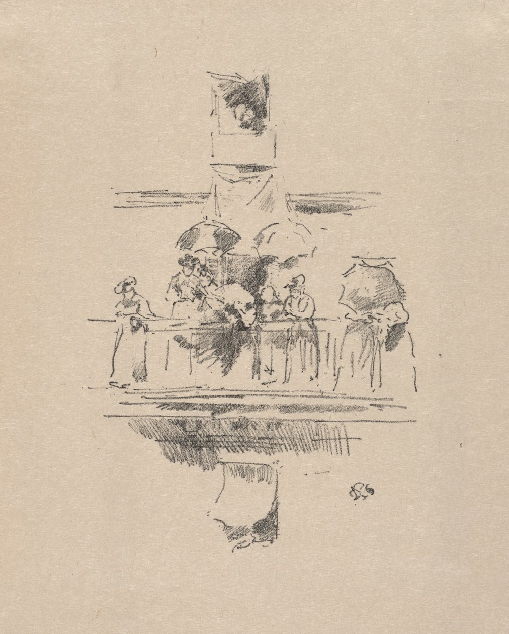Den lille balkongen av James McNeill Whistler