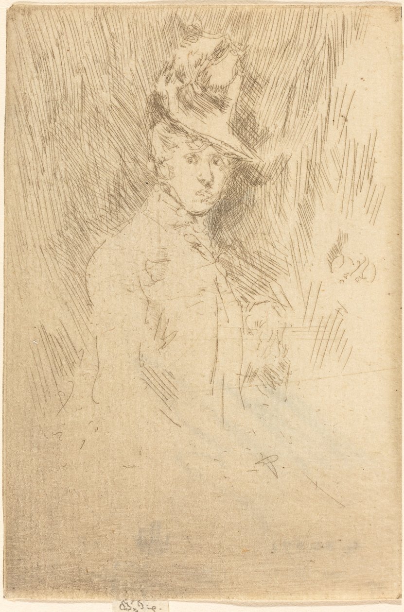 Den lille hatten av James Abbott McNeill Whistler