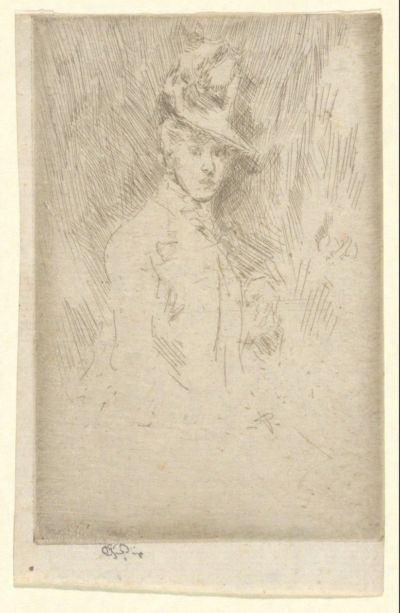 Den lille hatten av James Abbott McNeill Whistler