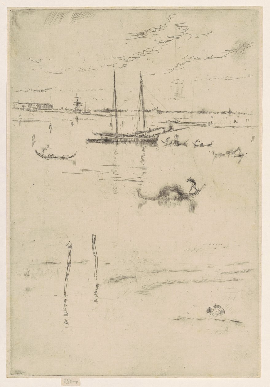 Den lille lagunen av James Abbott McNeill Whistler