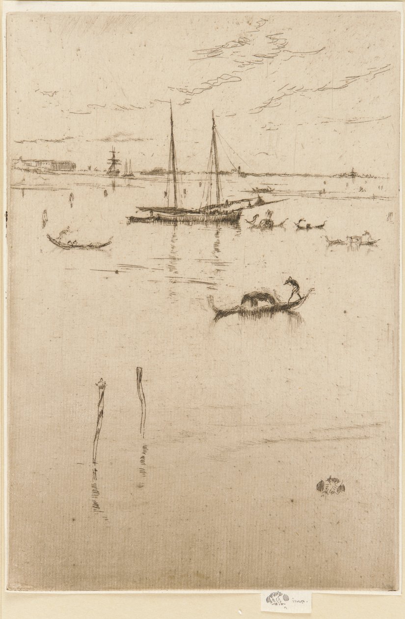 Den lille lagunen av James Abbott McNeill Whistler