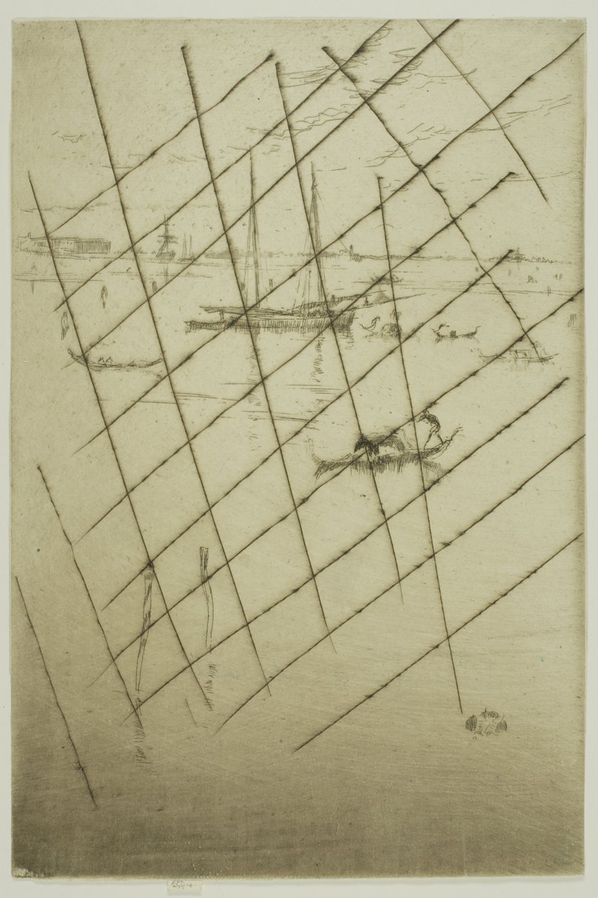 Den lille lagunen av James Abbott McNeill Whistler