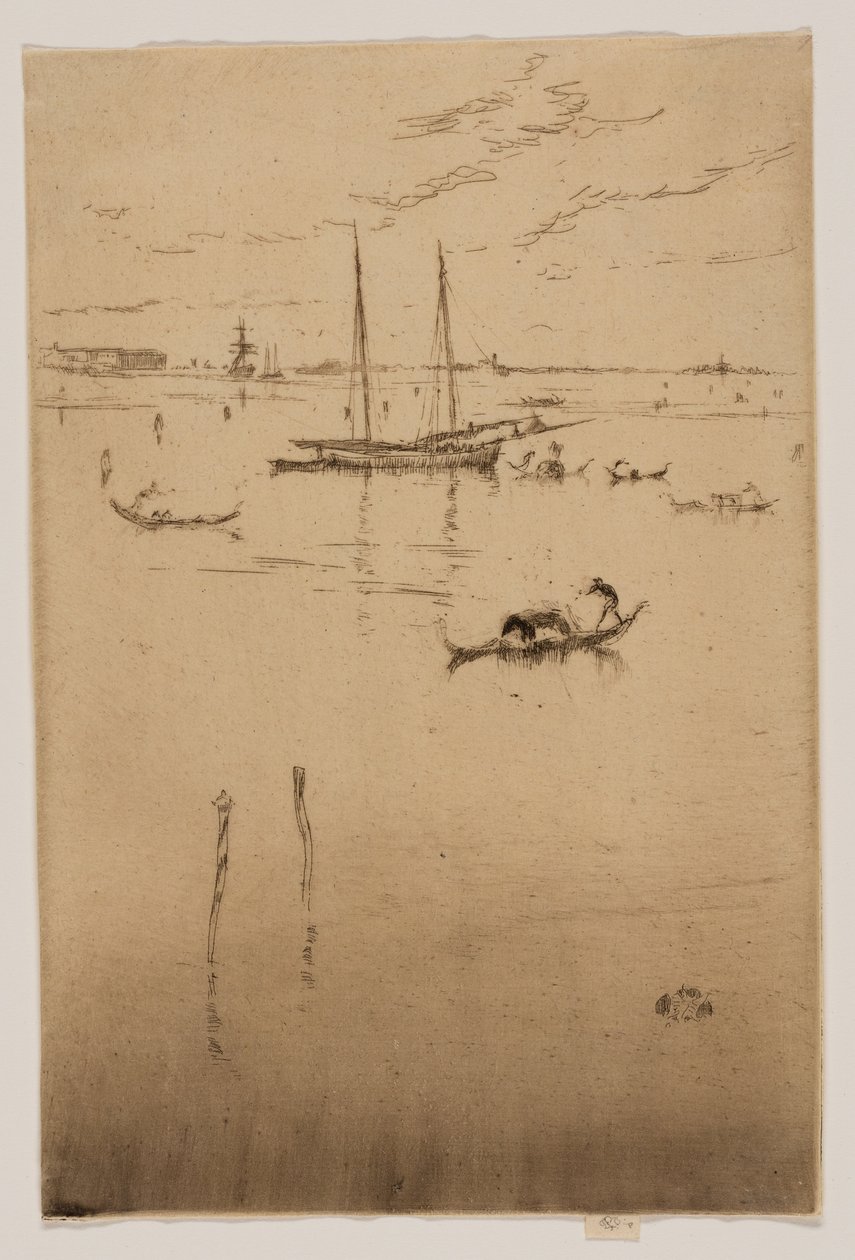 Den lille lagunen av James Abbott McNeill Whistler