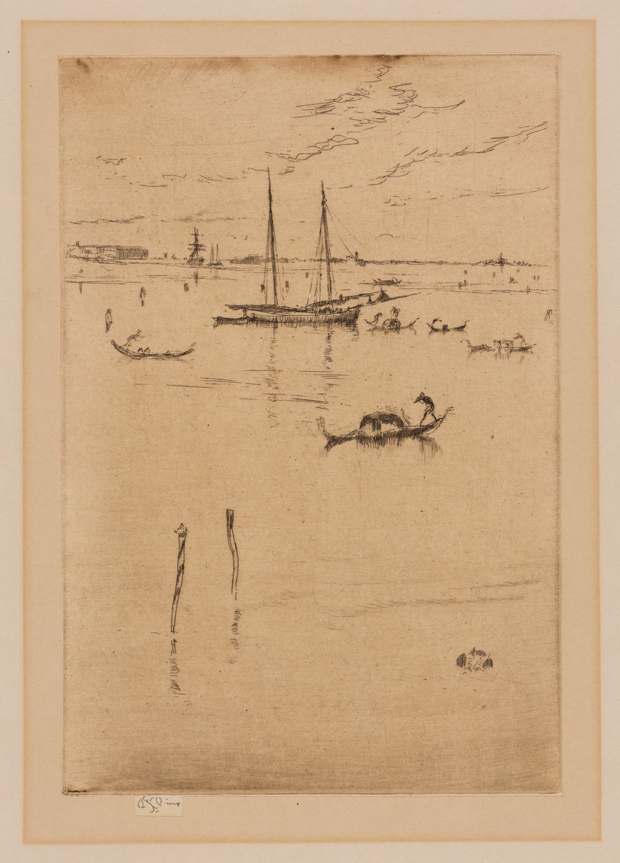 Den lille lagunen av James Abbott McNeill Whistler
