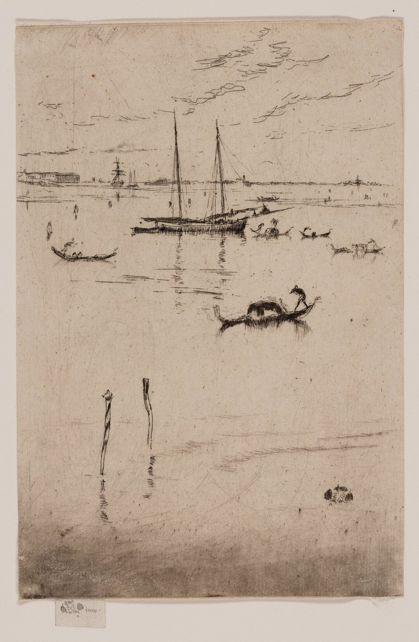 Den lille lagunen av James Abbott McNeill Whistler