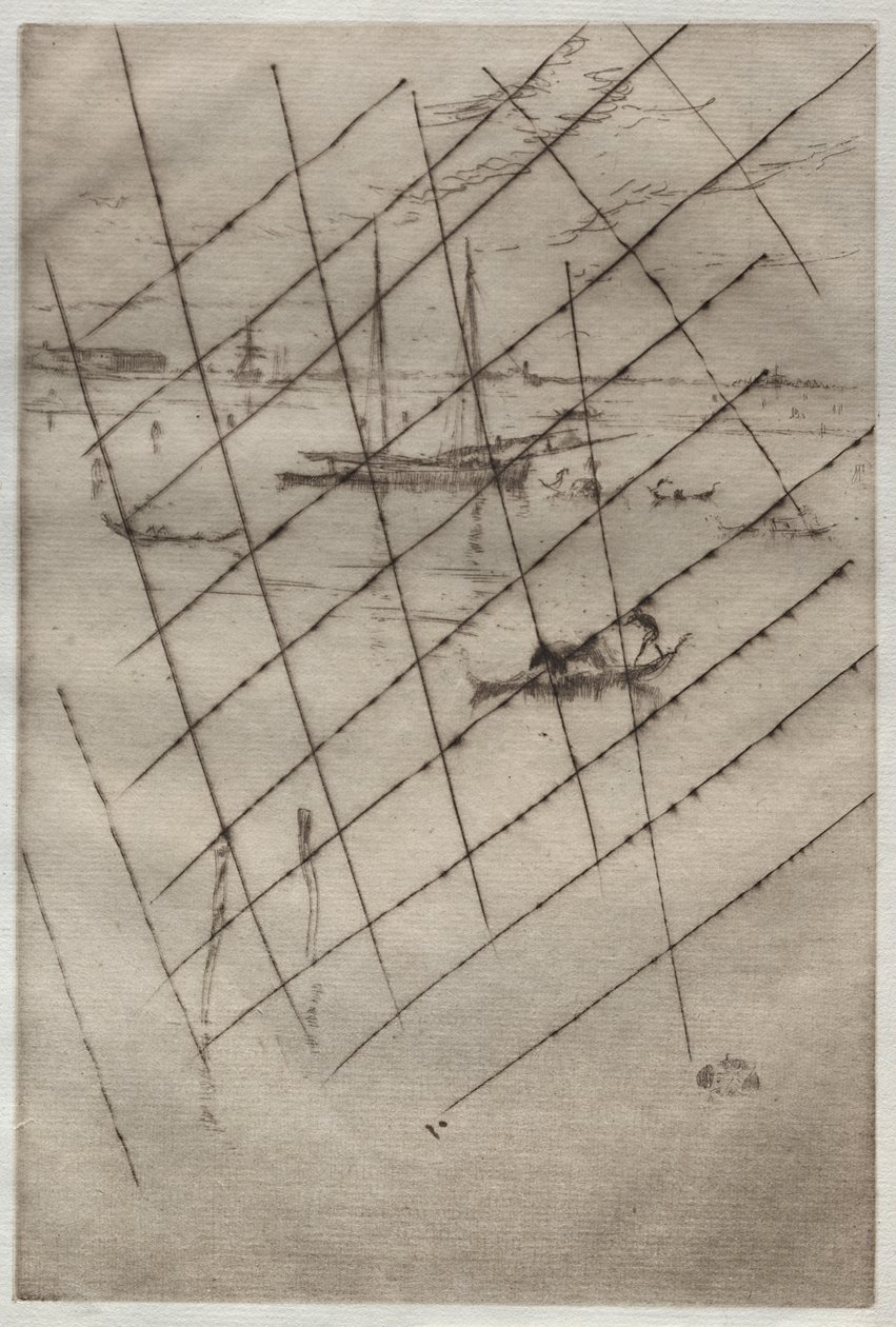 Den lille lagunen av James McNeill Whistler