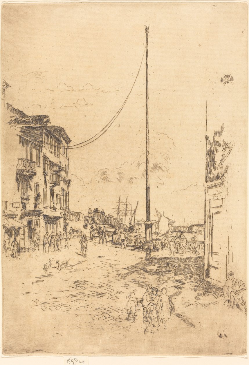Den lille masten av James Abbott McNeill Whistler