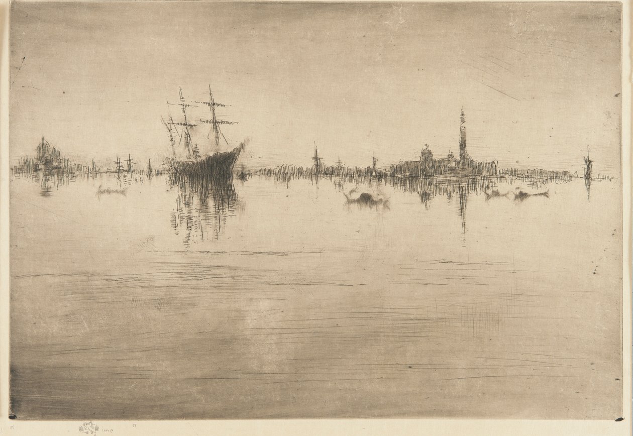 Den lille masten av James Abbott McNeill Whistler