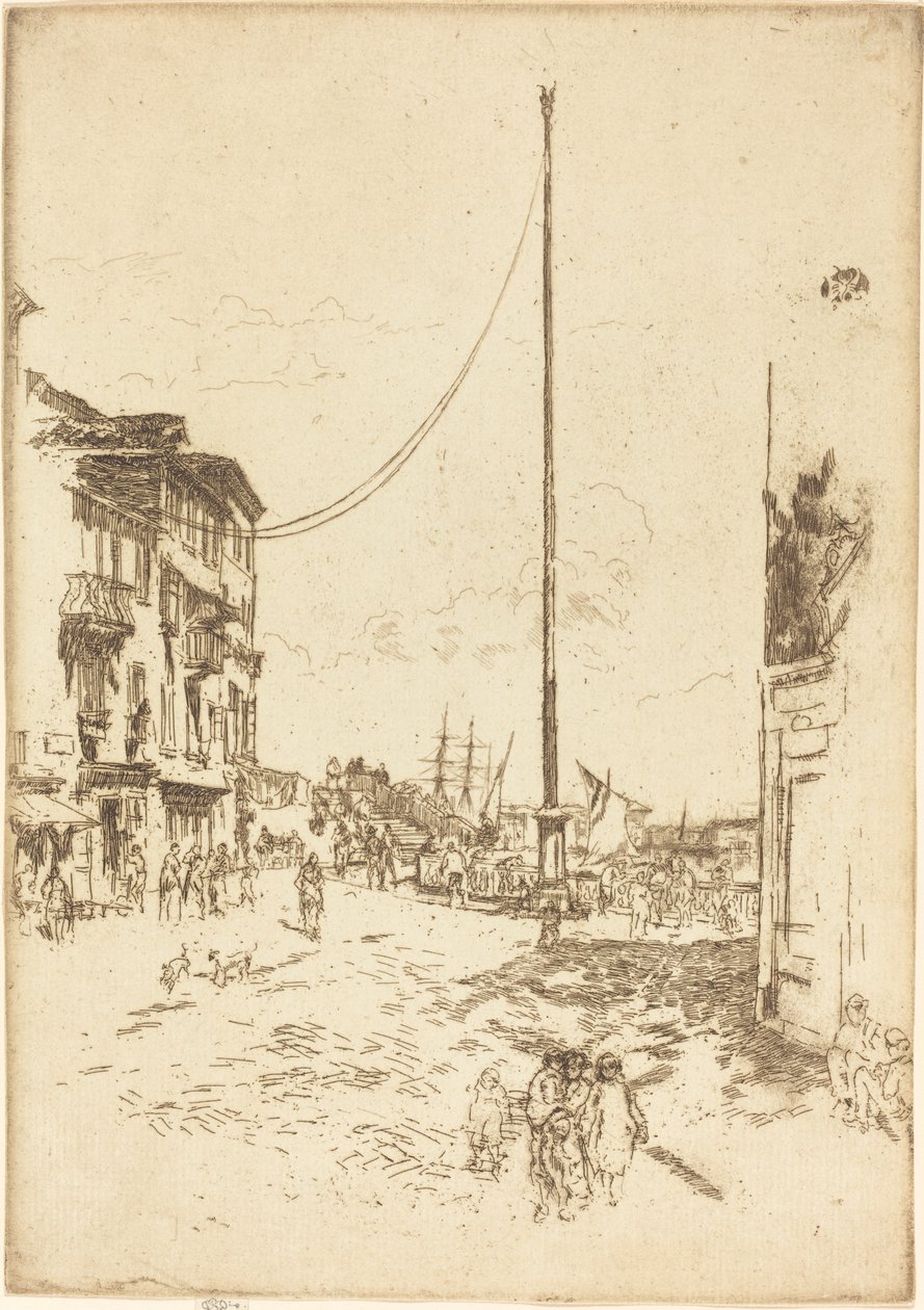 Den lille masten av James Abbott McNeill Whistler