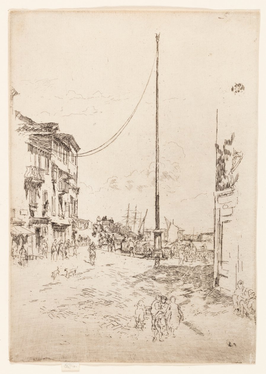 Den lille masten av James Abbott McNeill Whistler