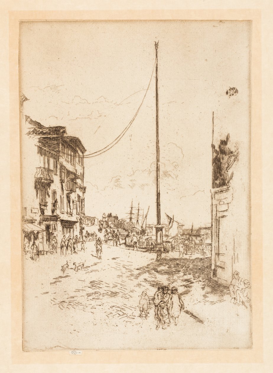 Den lille masten av James Abbott McNeill Whistler