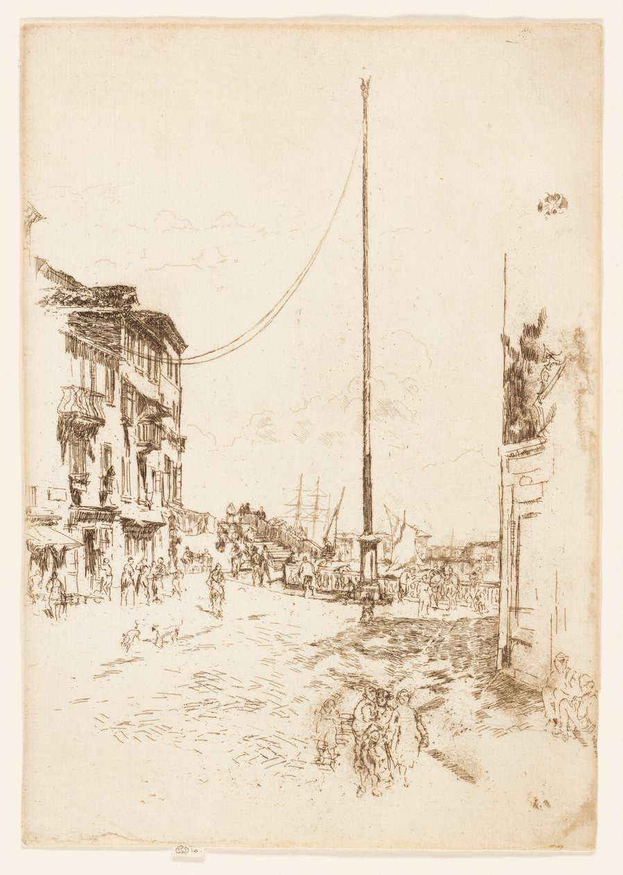 Den lille masten av James Abbott McNeill Whistler