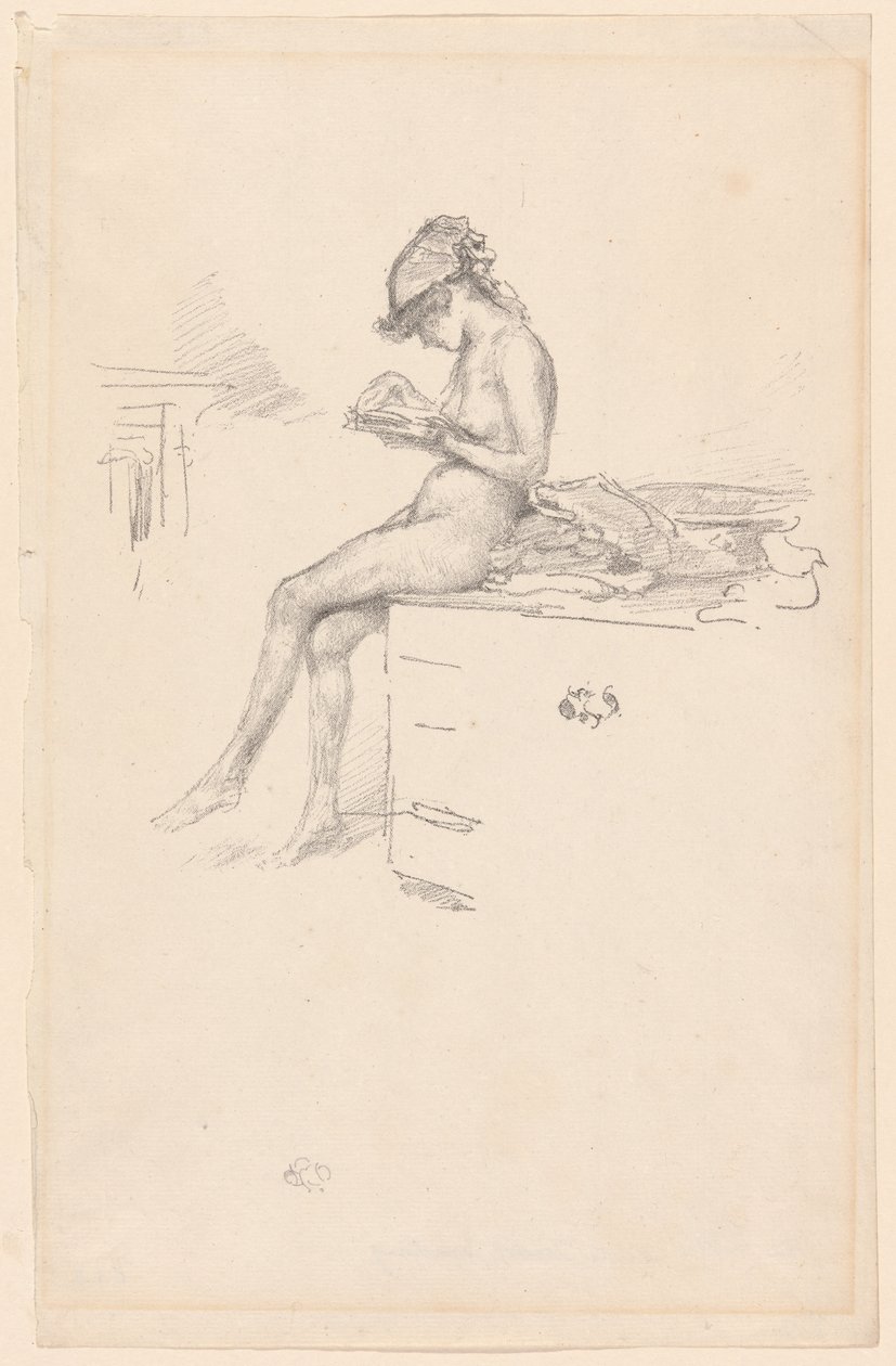 Den lille nakenmodellen, Reading av James Abbott McNeill Whistler