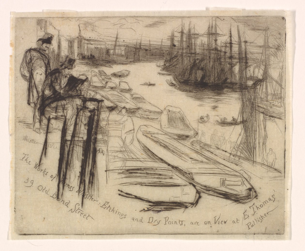 Det lille bassenget av James Abbott McNeill Whistler