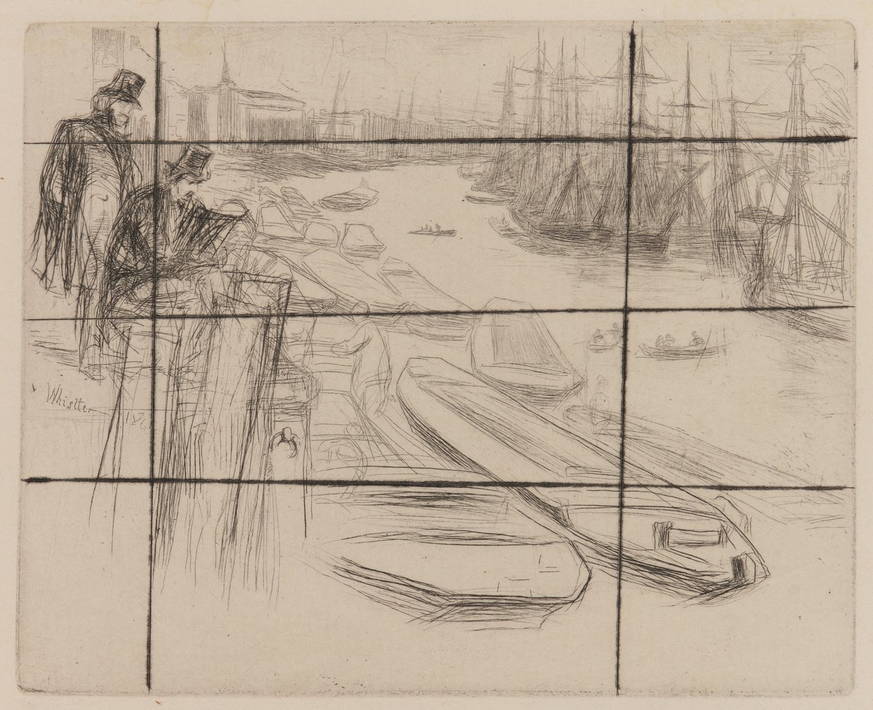 Det lille bassenget av James Abbott McNeill Whistler