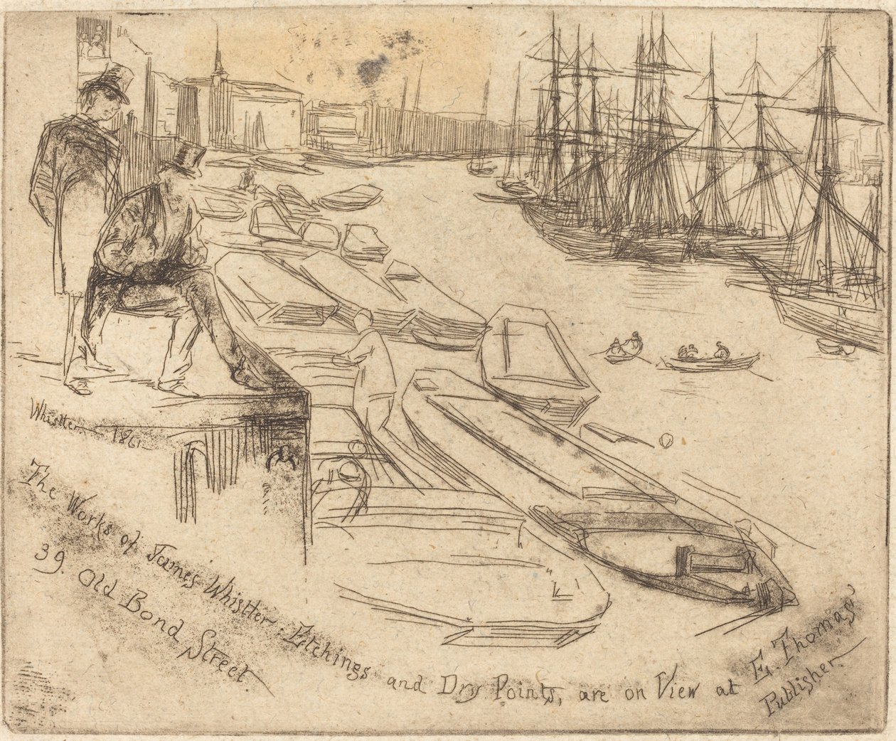 Det lille bassenget av James Abbott McNeill Whistler