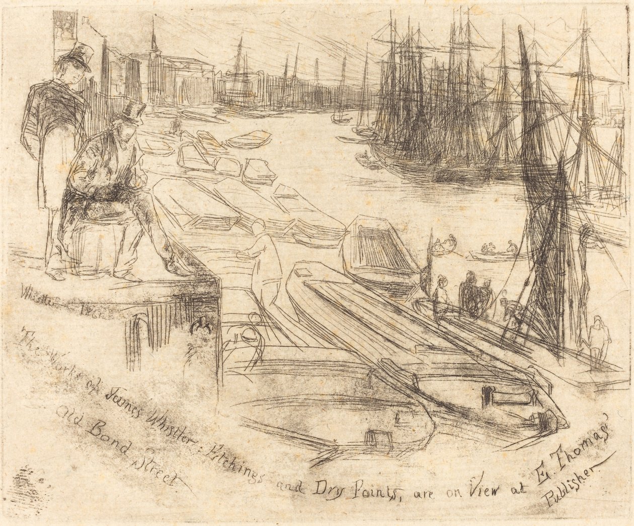Det lille bassenget av James Abbott McNeill Whistler