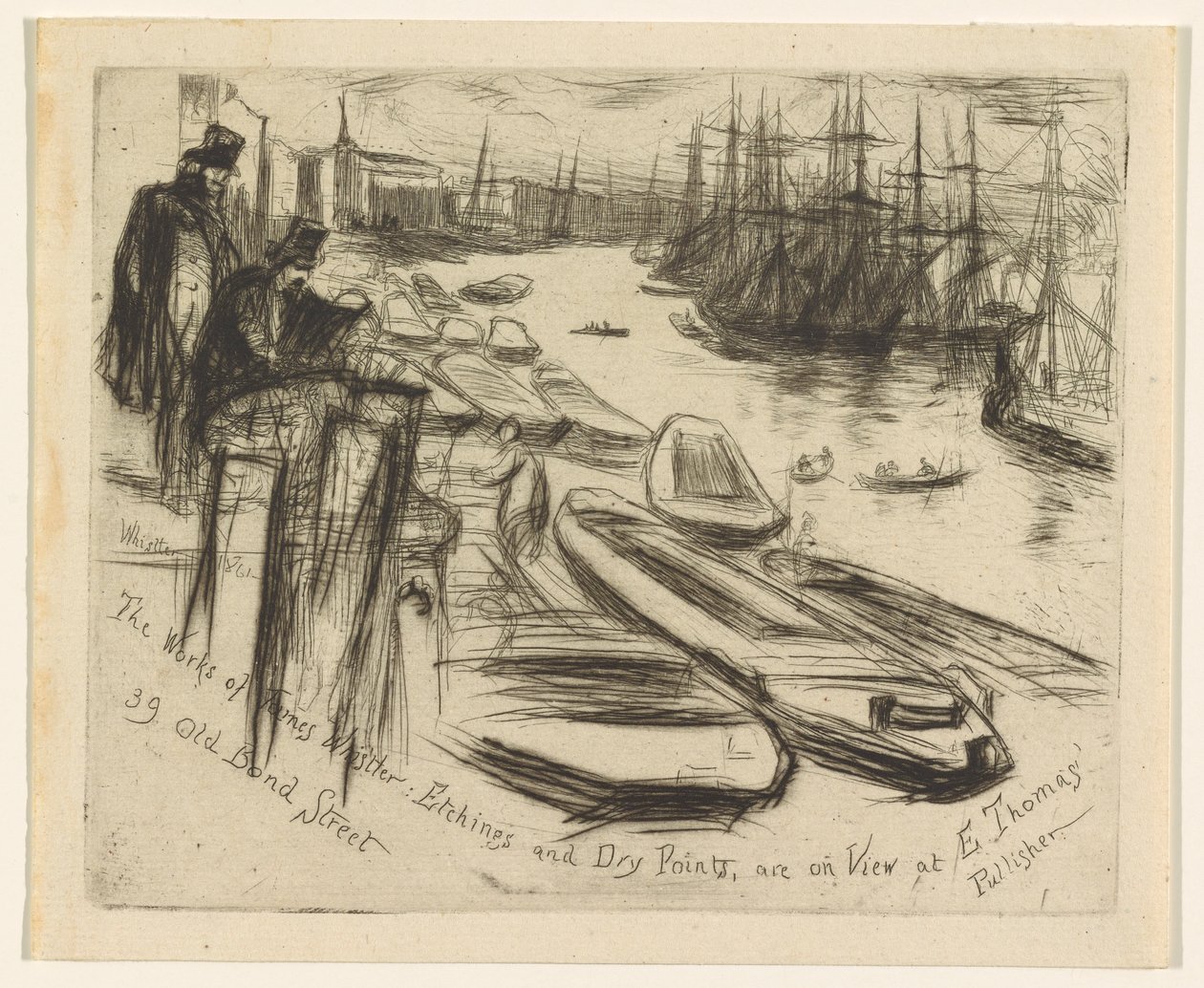 Det lille bassenget av James Abbott McNeill Whistler