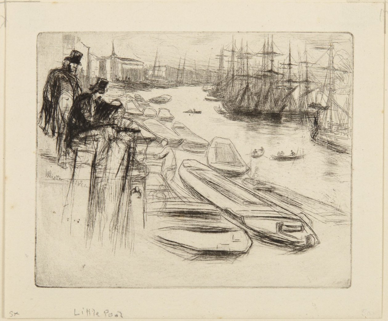 Den lille dammen av James McNeill Whistler