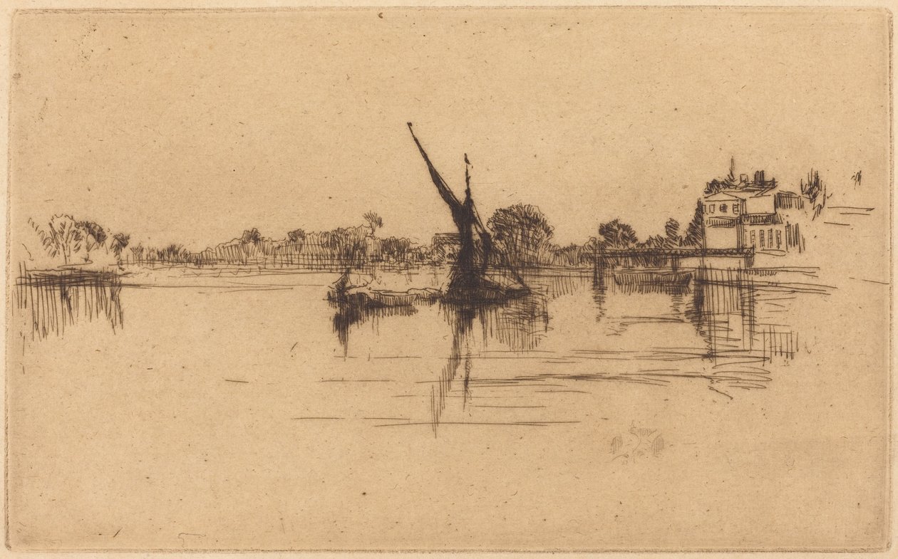 Det lille Putney, nr. II av James McNeill Whistler