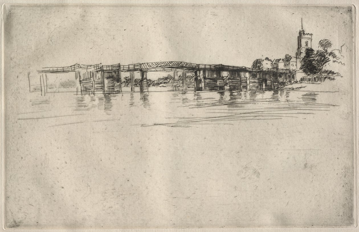 Det lille Putney nr. 1 av James McNeill Whistler