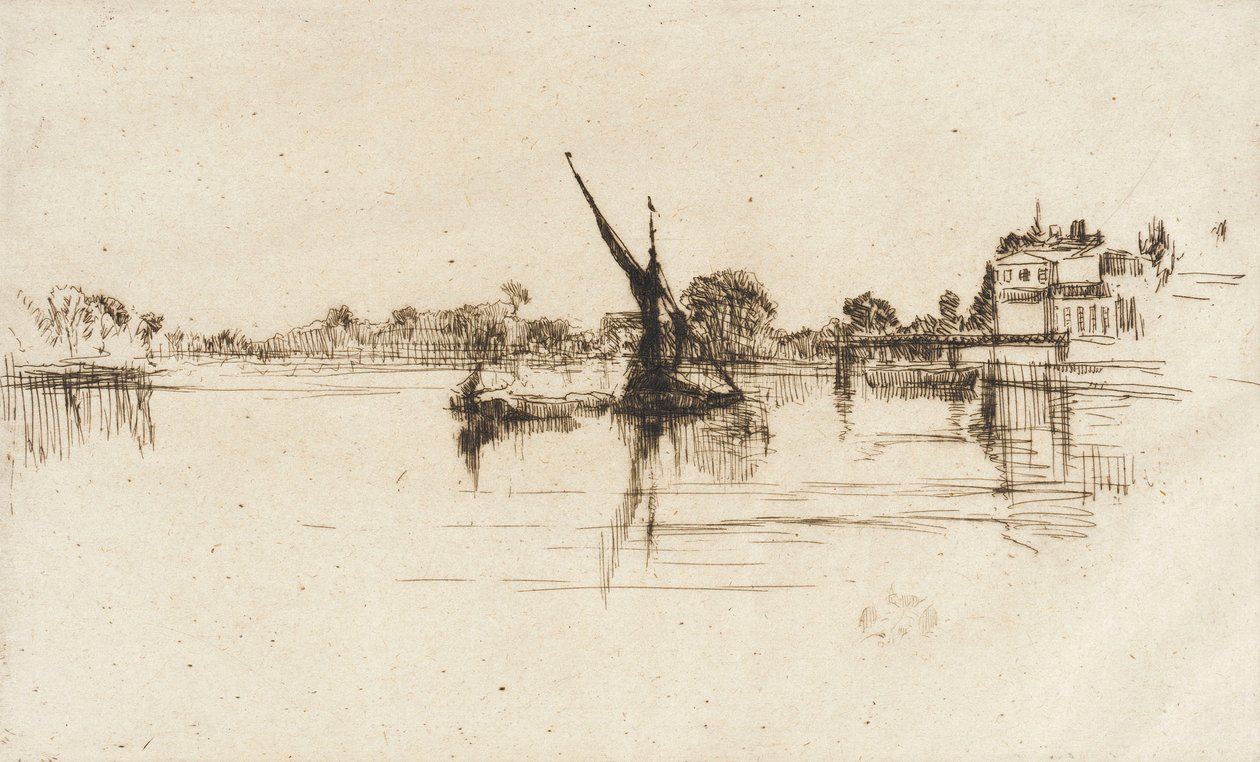 Det lille Putney, nr. 2 av James McNeill Whistler