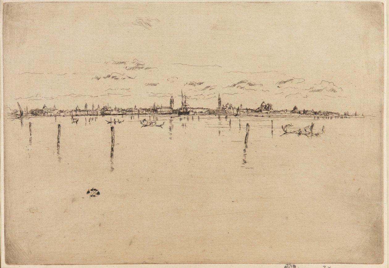 Det lille Venezia av James Abbott McNeill Whistler