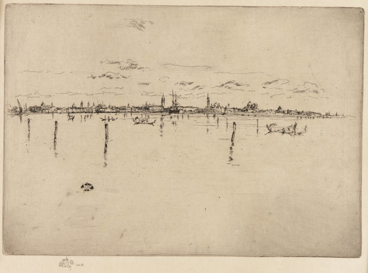 Det lille Venezia av James Abbott McNeill Whistler