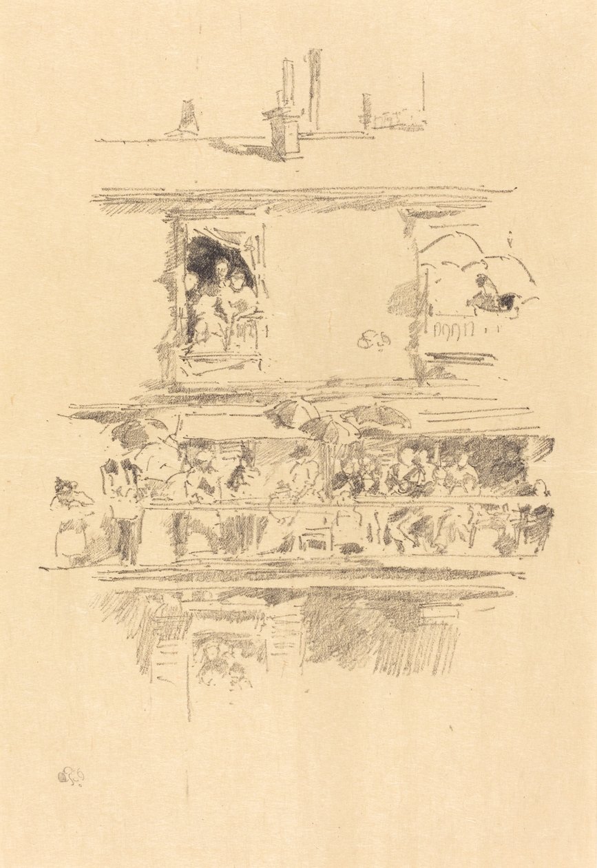 Den lange balkongen av James Abbott McNeill Whistler