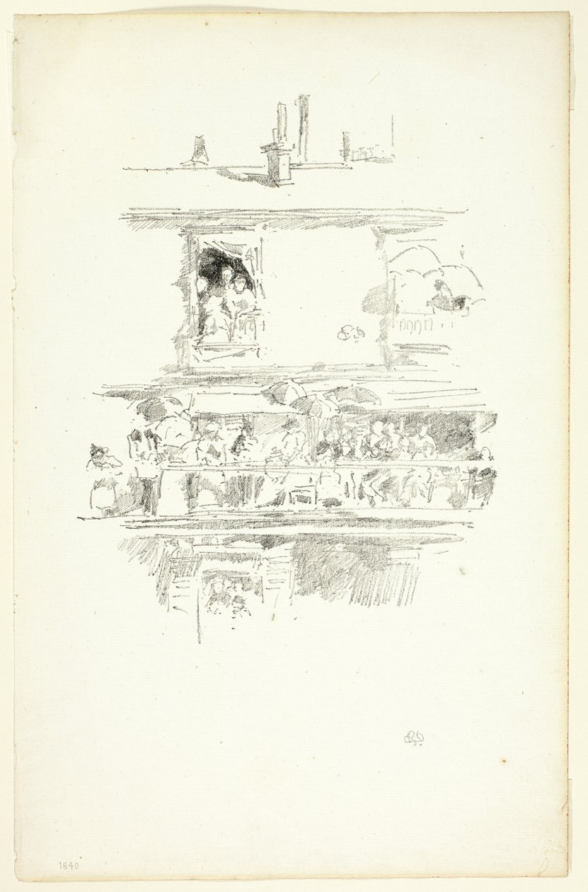 Den lange balkongen av James Abbott McNeill Whistler