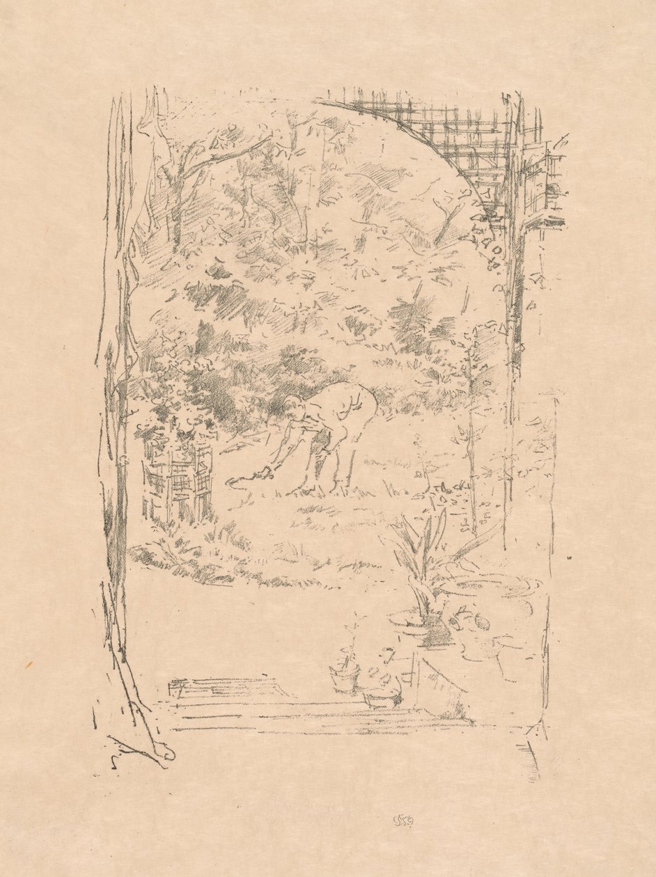 Mannen med sigd av James Abbott McNeill Whistler