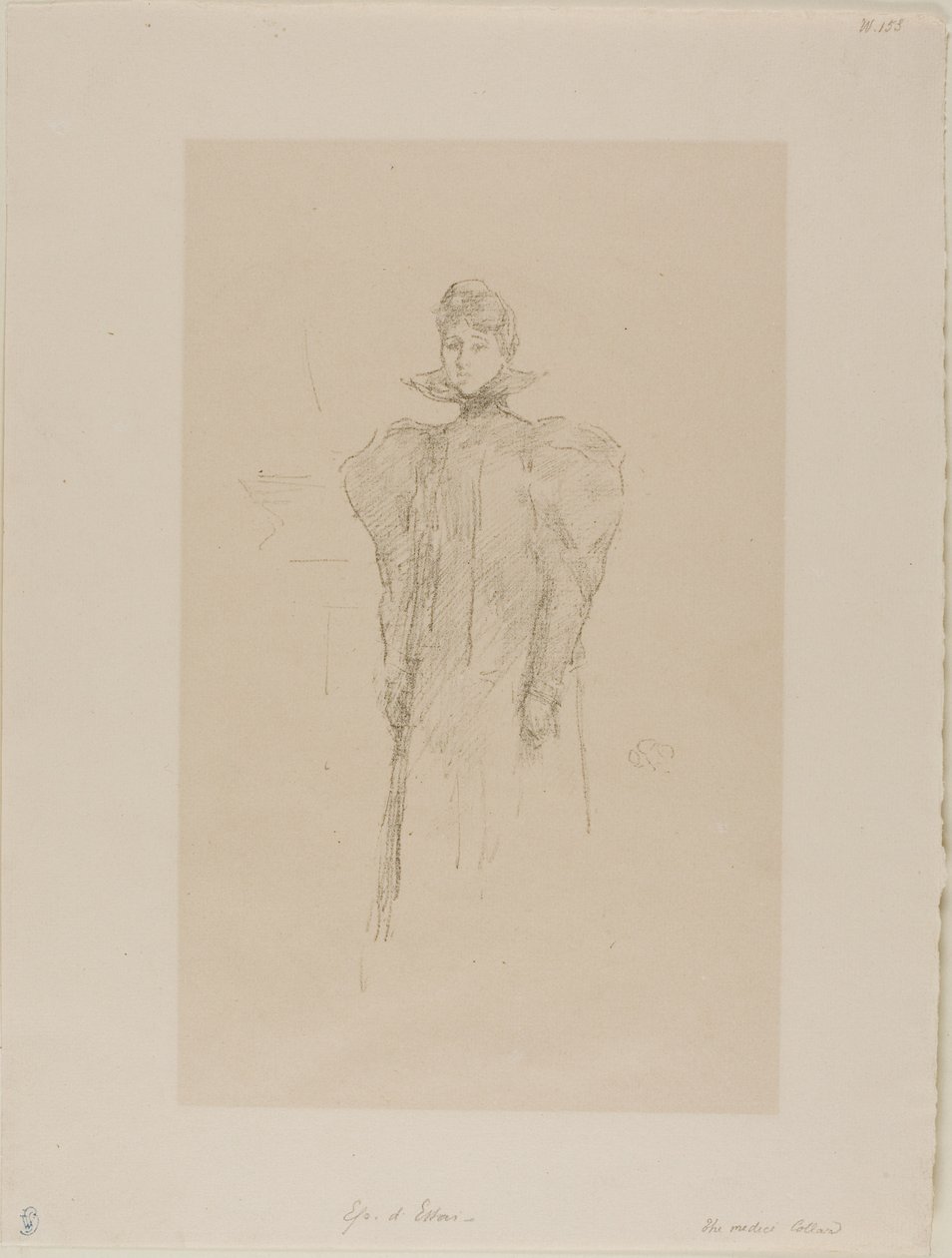 Medici-kragen av James Abbott McNeill Whistler