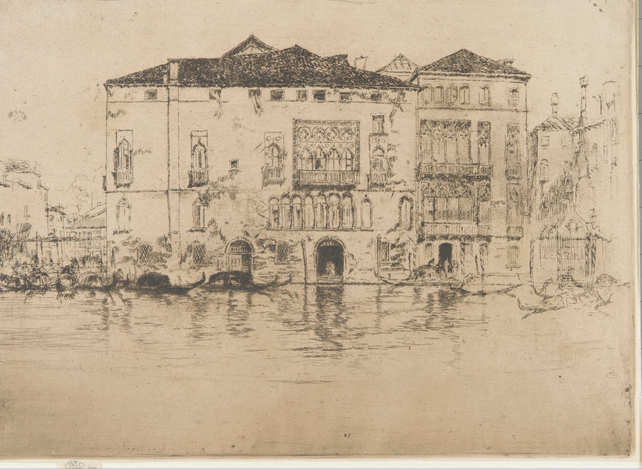 Palassene av James Abbott McNeill Whistler