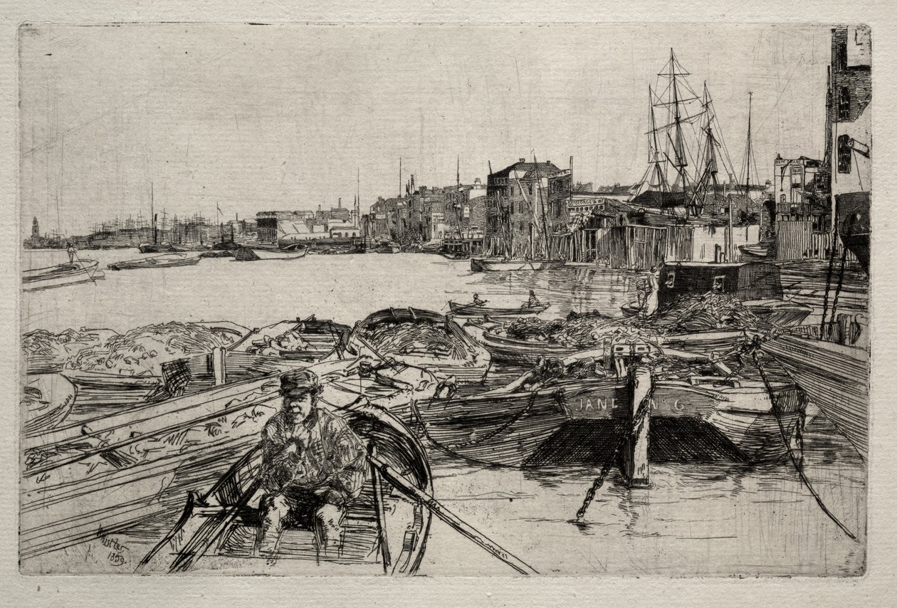 Dammen av James McNeill Whistler