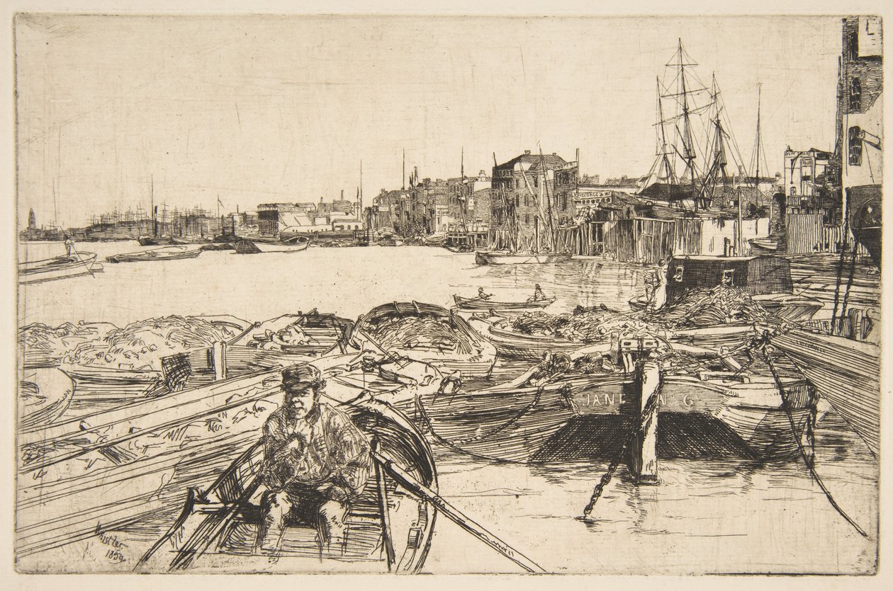 Dammen av James McNeill Whistler