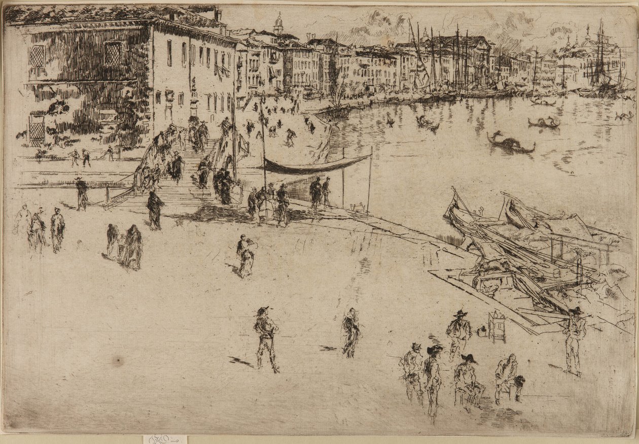 The Riva, nr. 2 av James Abbott McNeill Whistler