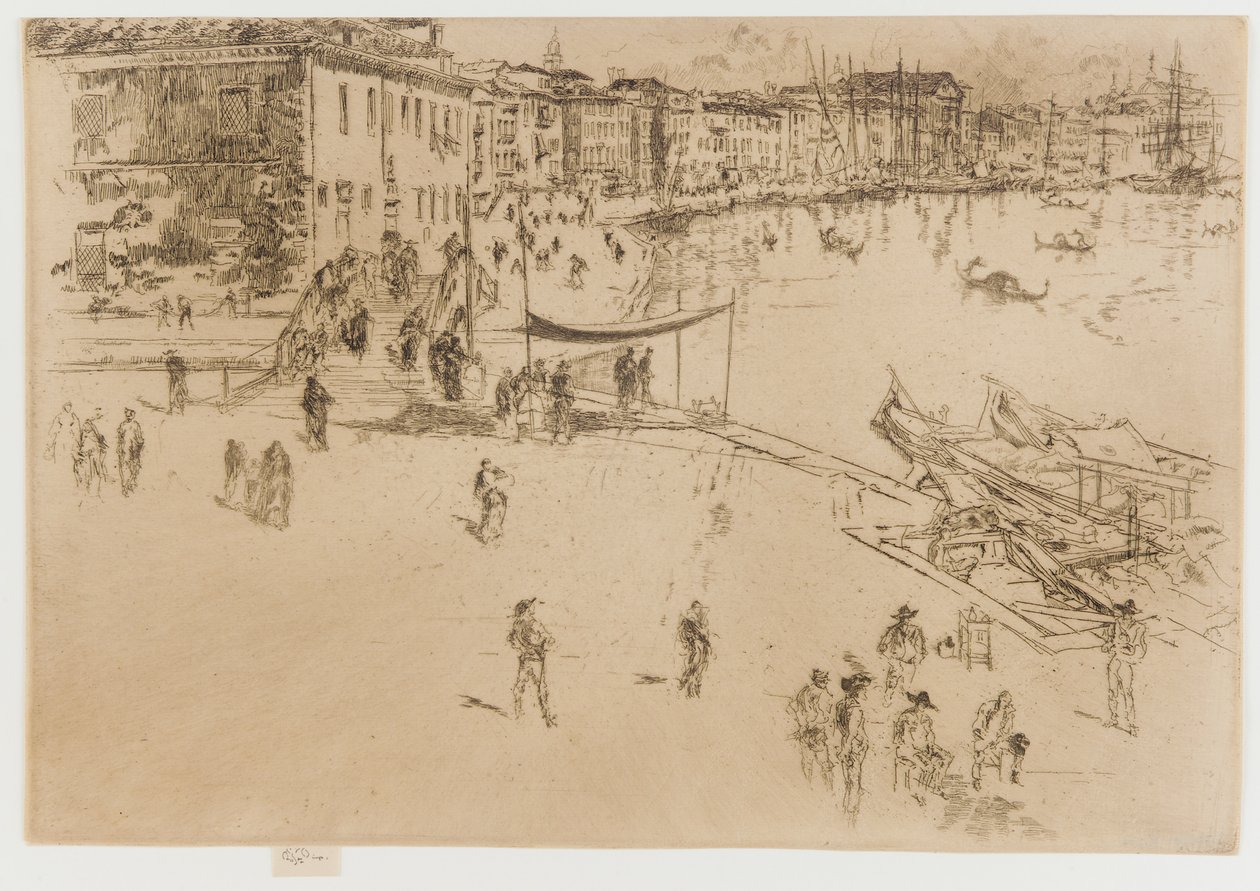 The Riva, nr. 2 av James Abbott McNeill Whistler