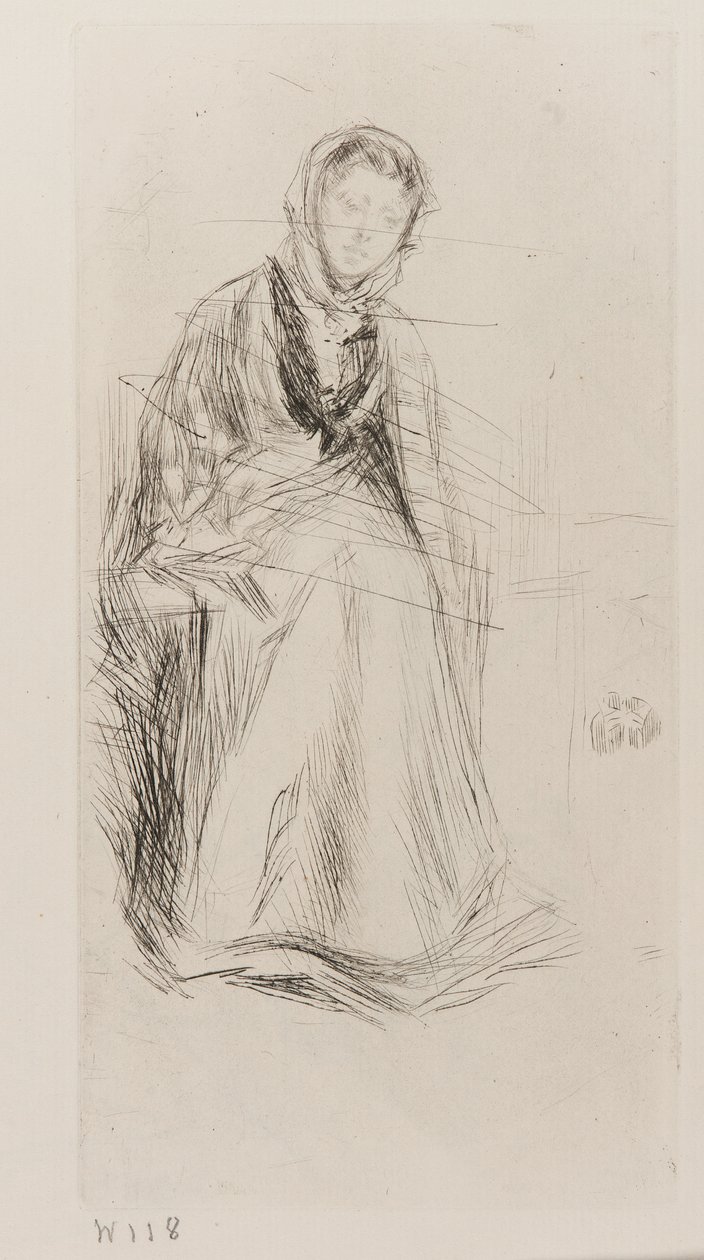 Den skotske enken av James Abbott McNeill Whistler