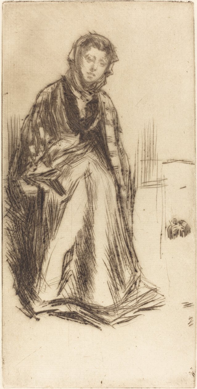 Den skotske enken av James Abbott McNeill Whistler