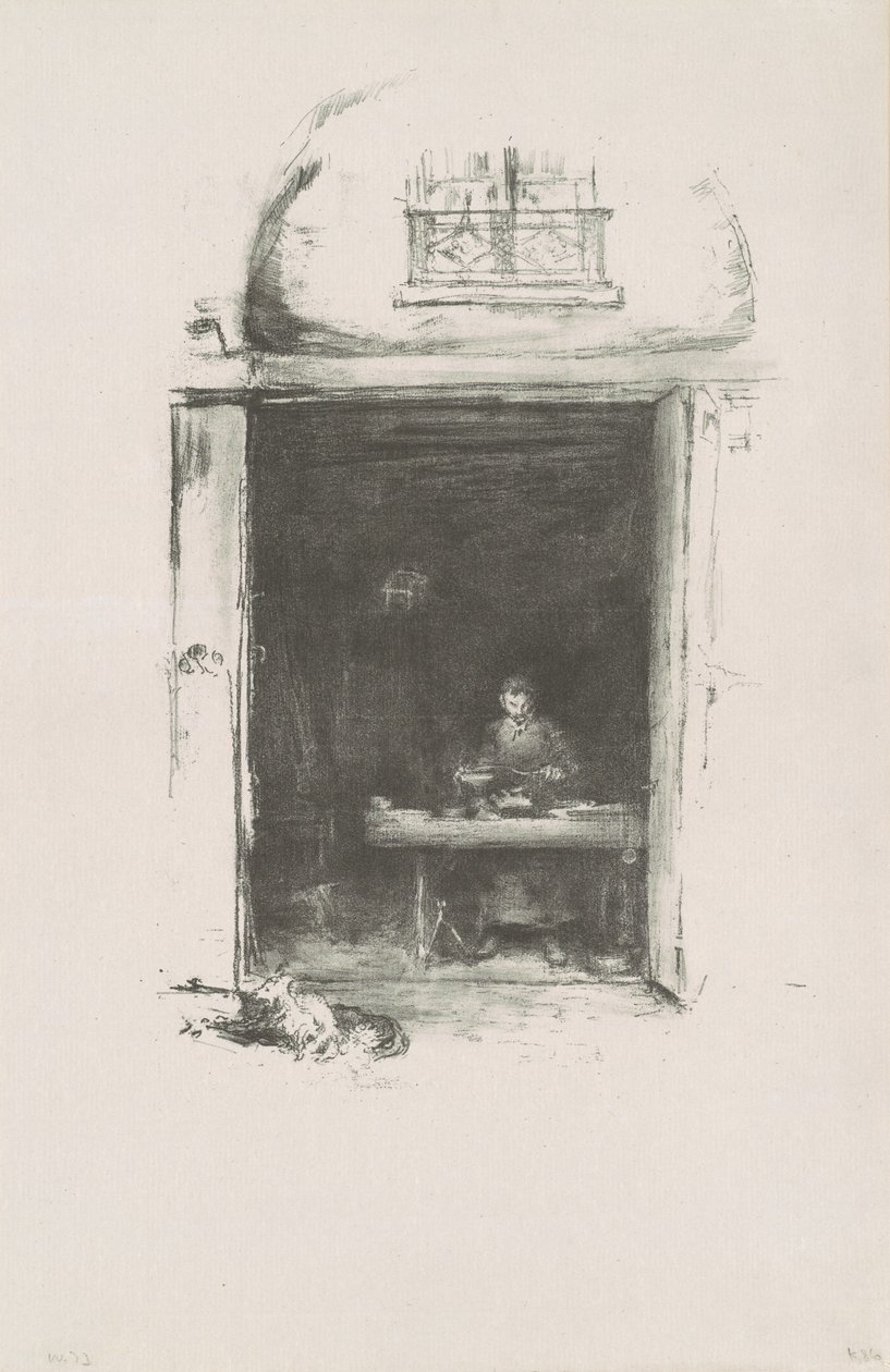 The Smith, Passage du Dragon av James Abbott McNeill Whistler