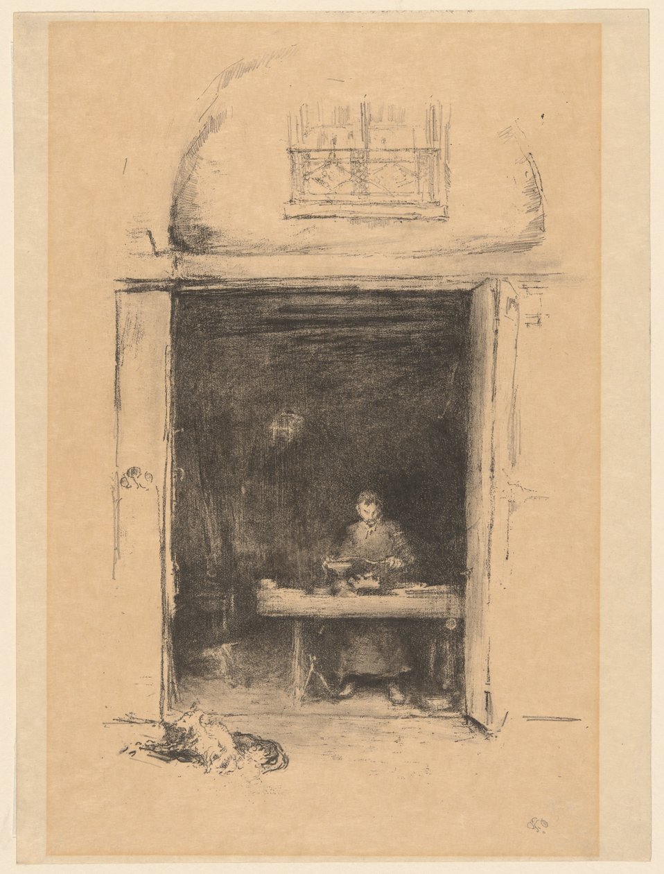 The Smith, Passage du Dragon av James Abbott McNeill Whistler