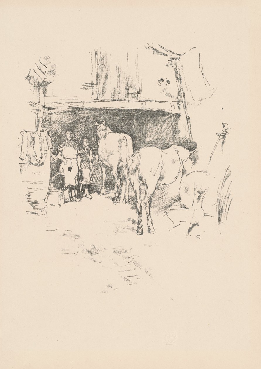 Smith's Yard av James Abbott McNeill Whistler