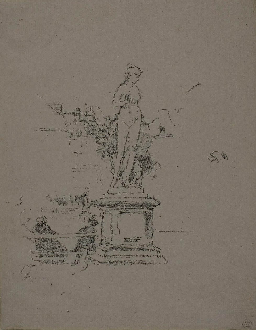 Statuen, Luxembourghagen av James Abbott McNeill Whistler